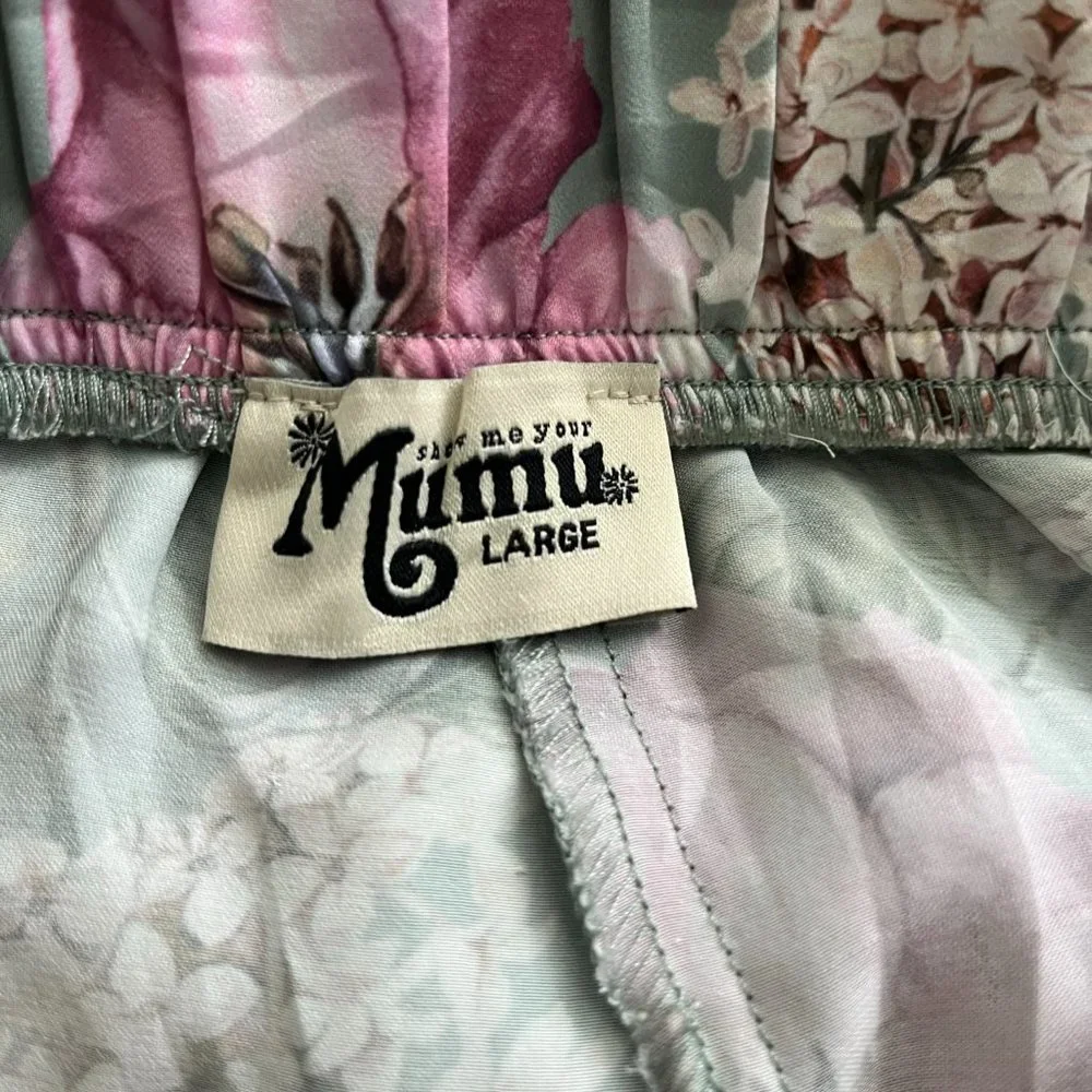 Show Me Your Mumu Women's Bobbi Printed Shorts Size L - Picture 10 of 11